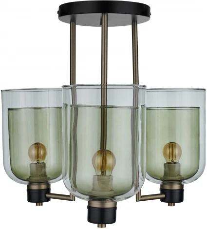 Потолочная люстра на штанге 33 Идеи CHN900.03.AMB17.ABL-M05TG (220V)