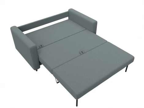 Диван прямой Лига-070 (ЛДСП,Брус,Фанера/Дерево/Рогожка/Серый) Лига Диванов 129647