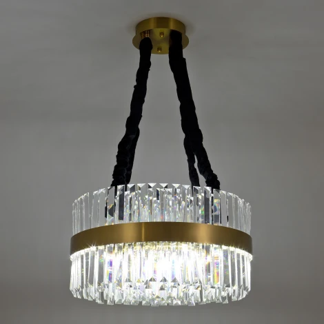 Подвесная люстра светодиодная хрустальная с регулировкой цветовой температуры Modelux MODELUX ML.005.600