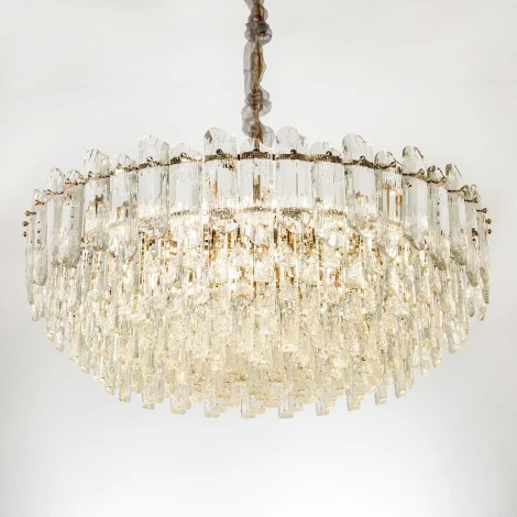 Подвесная люстра хрустальная Modelux MODELUX ML.7083.18 GD