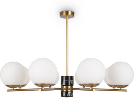 Потолочная люстра на штанге Freya Marble FR5230PL-08BS (шарики)
