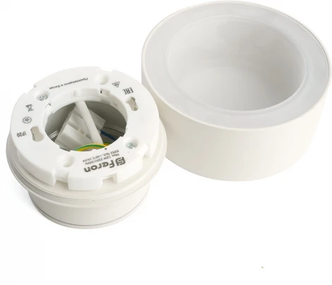 Светильник потолочный Feron HL367 Barrel AURA 48407 12W, GX53, белый IP44 (220V, круглые)