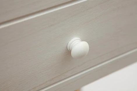 Тумба с 3 корзинами и ящиком Secret De Maison OISELET 4 ( mod. HX16-009 NS ) butter white (слоновая кость) (дерево павловния, мдф)