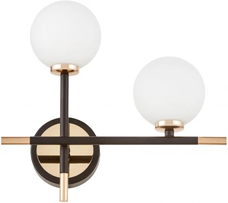 Бра Lumina Deco Marsiada LDW 6033N-2 RT BK+F.GD