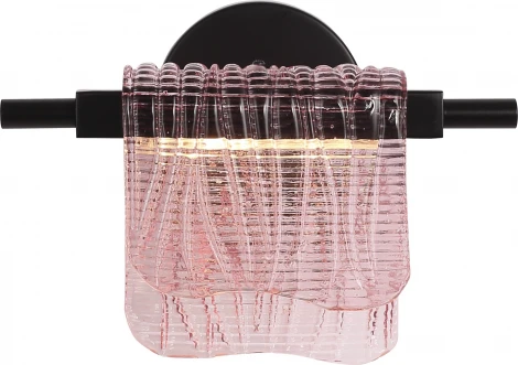 Настенный светильник ST Luce Voile SL6021.401.06 черный/розовый LED 1*6W 4000K (220V)