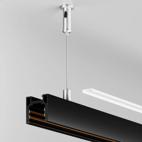 Рассеиватель для низкпрофильного накладного шинопровода Maytoni Technical Accessories for tracks Exility TRAMN034DC-2W