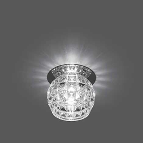 Встраиваемый точечный светильник Gauss Crystal CR018 (220V)