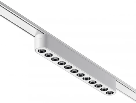 Трековый светильник Downlight Novotech Smal 359243 SHINO белый для низковольтного шинопровода IP20 LED 12W 48V 1140Лм 3000К