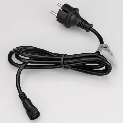 Шнур питания ARD-PRO-BALL-LIVE-1.5M Black (230V, 1.6A) (Ardecoled, Закрытый) 025653