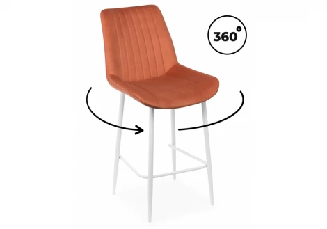 Барный стул Седа 360 терракотовый (zd 432) / белый np 632620