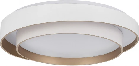 Потолочный светильник Evoluce Crosby SLE6009-502-01 Белый/Белый LED 1*50W 3000K/4000K/6000K