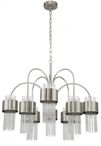 Подвесная люстра Garda 656/8PL E14*40W Satin nickel