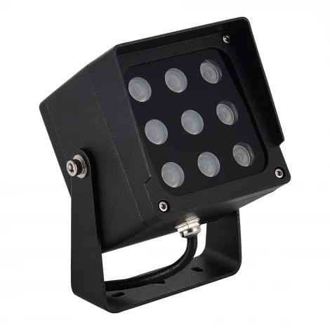 Прожектор уличный светодиодный наземный ST Luce Glare SL9520.415.01 черный/черный LED 1*18W 3000K/4000K/6500K