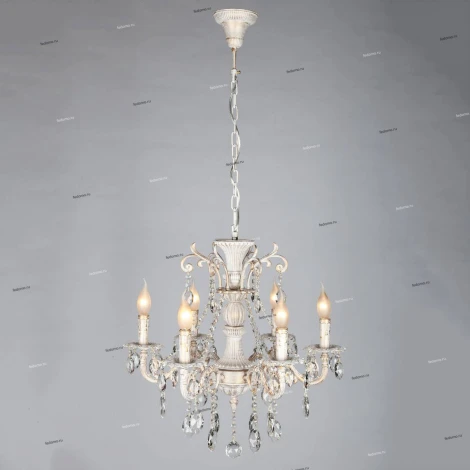 Подвесная люстра Omnilux Martina OML-79003-06 (220V, на цепи, подсвечник, свеча)