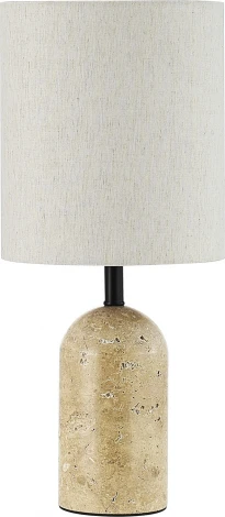 Настольная лампа ST Luce Earthy SL1194.414.01 Черный/Бежевый E27 1*60W