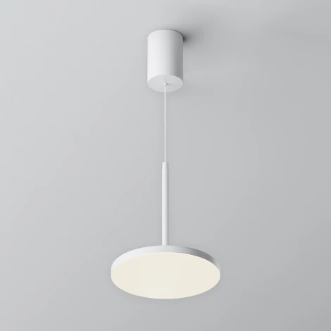 Подвесной светильник Maytoni Plato P076PL-L12W4K-W (LED, 220V, на проводе, круглые)