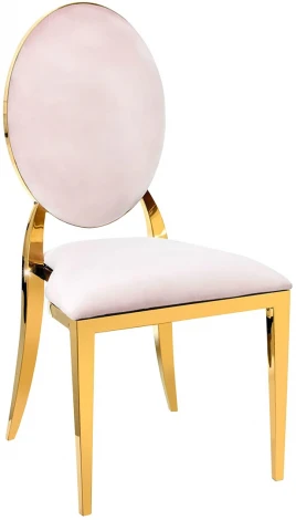 Стул обеденный IST-CASA София DC-1102, 45х42х92, бежевый, золото