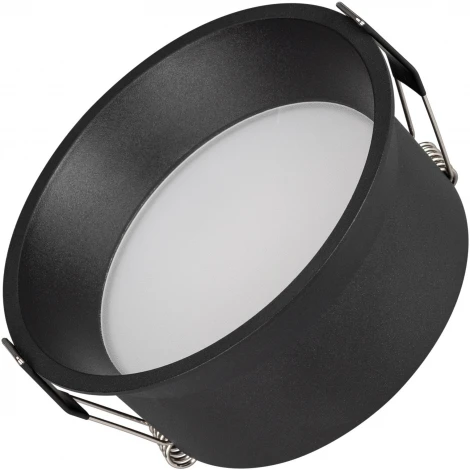 Светильник встраиваемый LED MS-BREEZE-BUILT-R125-16W Warm3000 (BK, 85 deg, 230V) (Arlight, IP20 Металл) 036617