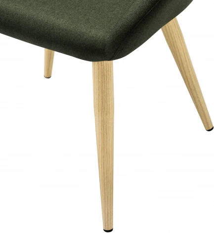 Кресло Kent темно-зеленый/нат.дуб R-Home арт.410119121h_ТмЗел_н.дуб
