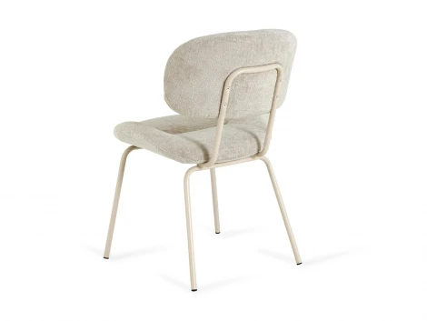 Комплект стульев Gigi 2 шт. ОГОГО Обстановочка! 966502 (Металл,Шенилл/Бежевый)