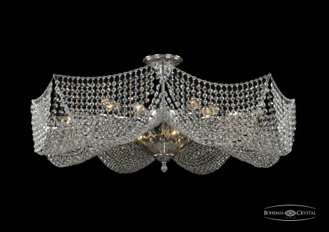 Потолочная люстра Bohemia 7709 77091/16+3/Ni Clear/1E
