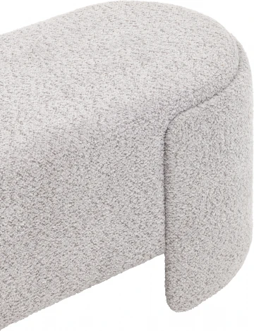 Банкетка Taks букле светло-серый Stool Group (арт.УТ000039117)