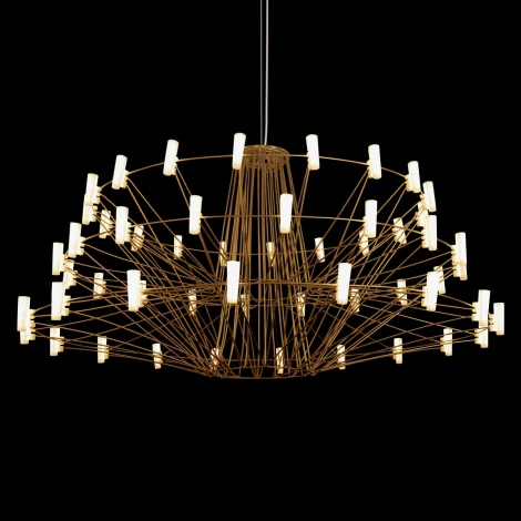 Подвесная люстра светодиодная Loft It Coppelia 10476 Gold