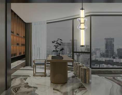 Подвесной светодиодный светильник Ambrella High Light LH11021 (220V, на проводе, круглые)