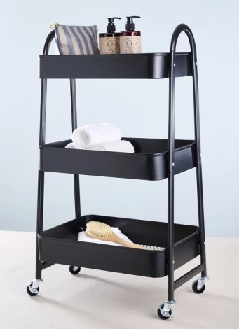 Стеллаж Zenith Echo Hesby (Черный/Металл) арт.HSBI_CS01