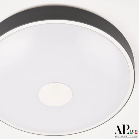 Потолочный светильник светодиодный с ПДУ APL LED Turin 3306.B255-450 White/Grey