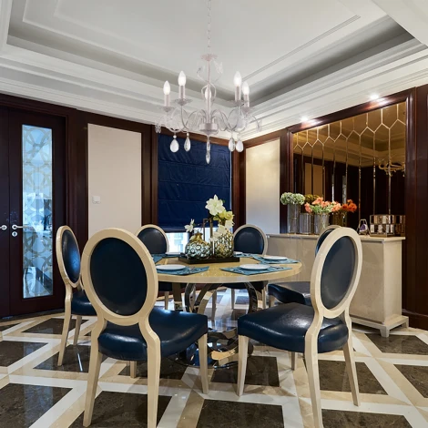 Подвесная люстра Arte Milano AM346179 346179/5 WT+SL (220V, подвески, на цепи, подсвечник, свеча)