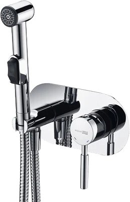 Гигиенический душ Wasserkraft Main 4138 со смесителем, С ВНУТРЕННЕЙ ЧАСТЬЮ