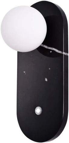 Настенный светильник Divinare Milano 5406/33 AP-1 (220V, выключатель, шар)