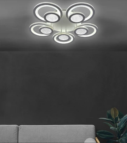 Потолочная люстра Seven Fires Leida SF7096/5C-WT