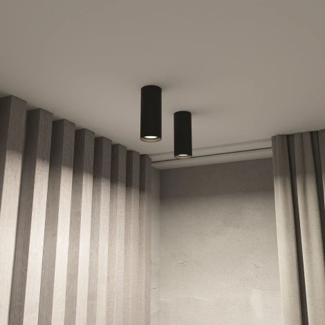 Накладной точечный светильник Denkirs DK2000 DK2051-BK (220V, круглые)