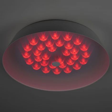 Потолочный светильник круглый светодиодный с пультом регулировкой цветовой температуры и яркости ЭРА SPB-6-60-RC Locus RGB (220V, круглые)