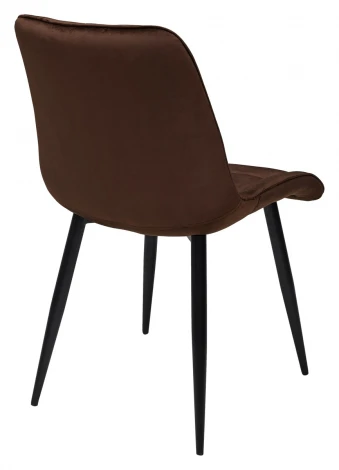 Обеденный стул M-City CHIC G062-10 шоколадный, велюр