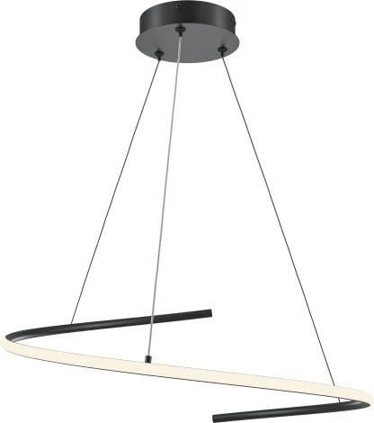 Подвесной светильник Maytoni Curve MOD242PL-L33BK (LED, 220V, на тросе)