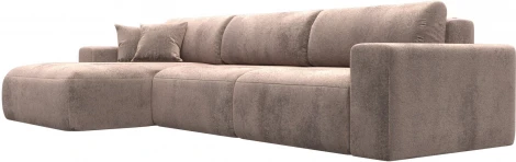 Диван угловой Лига-036 НПБ Классик Лонг левый угол Лига Диванов (Велюр) арт.127795L