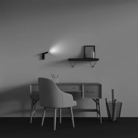 Спот Maytoni Twist C077WL-L3B3K (LED, 220V, сенсорный выключатель)