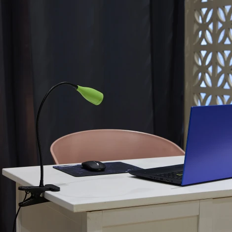 Настольная лампа на прищепке Uniel ULM ULM-D501 4W/4000K GREEN