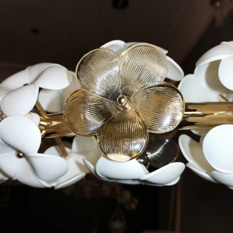 Подвесной светильник Cloyd Shambala 10823 с цветами