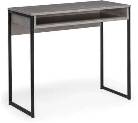 Письменный стол Notta Лео Лофт бетон / черный матовый 489678