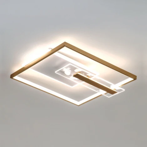 Потолочный светильник светодиодный с пультом с регулировкой цветовой температуры и яркости LED4U LED4U L1045-500 GD