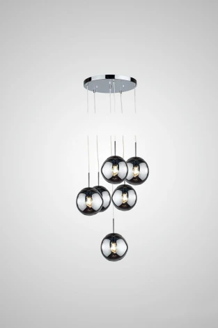 Подвесной светильник AM Group AM352 AM352-6CH (220V, на проводе, шар)