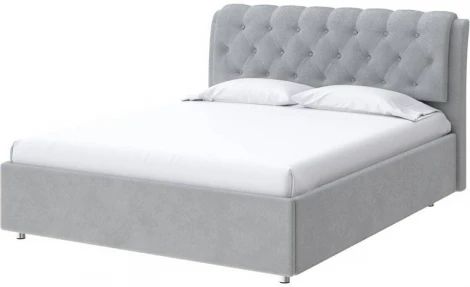 PROxSON Кровать Chester (Ткань: Велюр Monopoly Ниагара (960)) 160x200