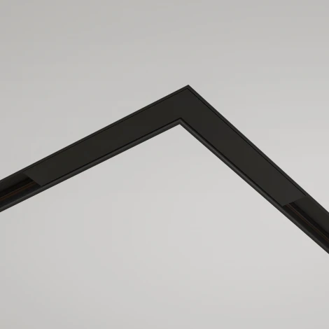 Коннектор/соединитель угловой встраиваемый черный Maytoni Accessories for tracks Basity TRA172CL-12B