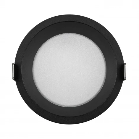 Светильник встроенный MS-BREEZE-BUILT-R104-12W Warm3000 (BK, 85 deg, 230V) (Arlight, IP20 Металл) 036621(1)