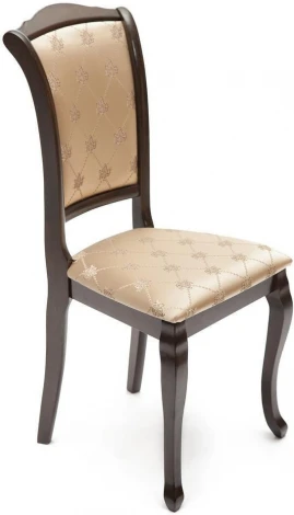 Стул Geneva ( GN-SC ) / 1 шт. в упаковке (Дерево гевея /Коричневый,Бежевый)