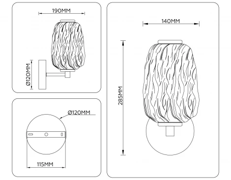 Бра светодиодное Ambrella High Light LH30108